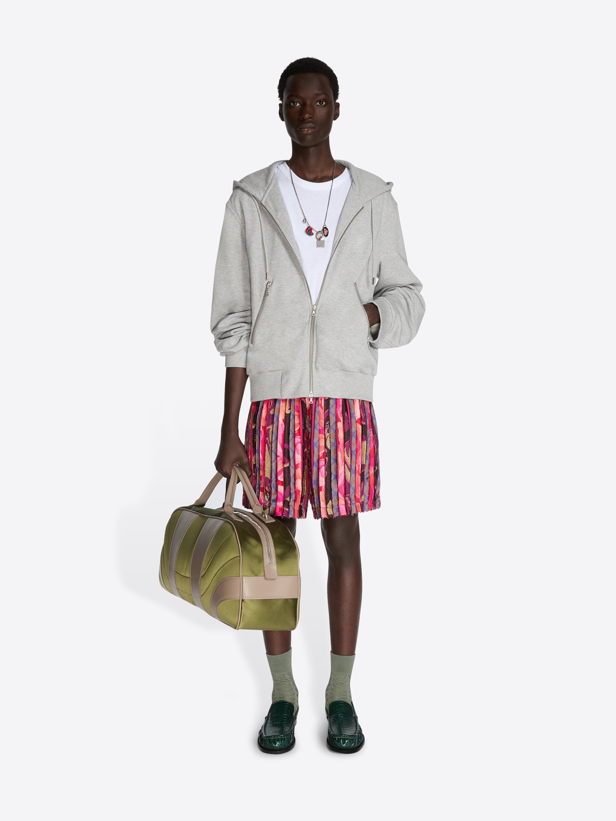 Loose Zipped Hoodie