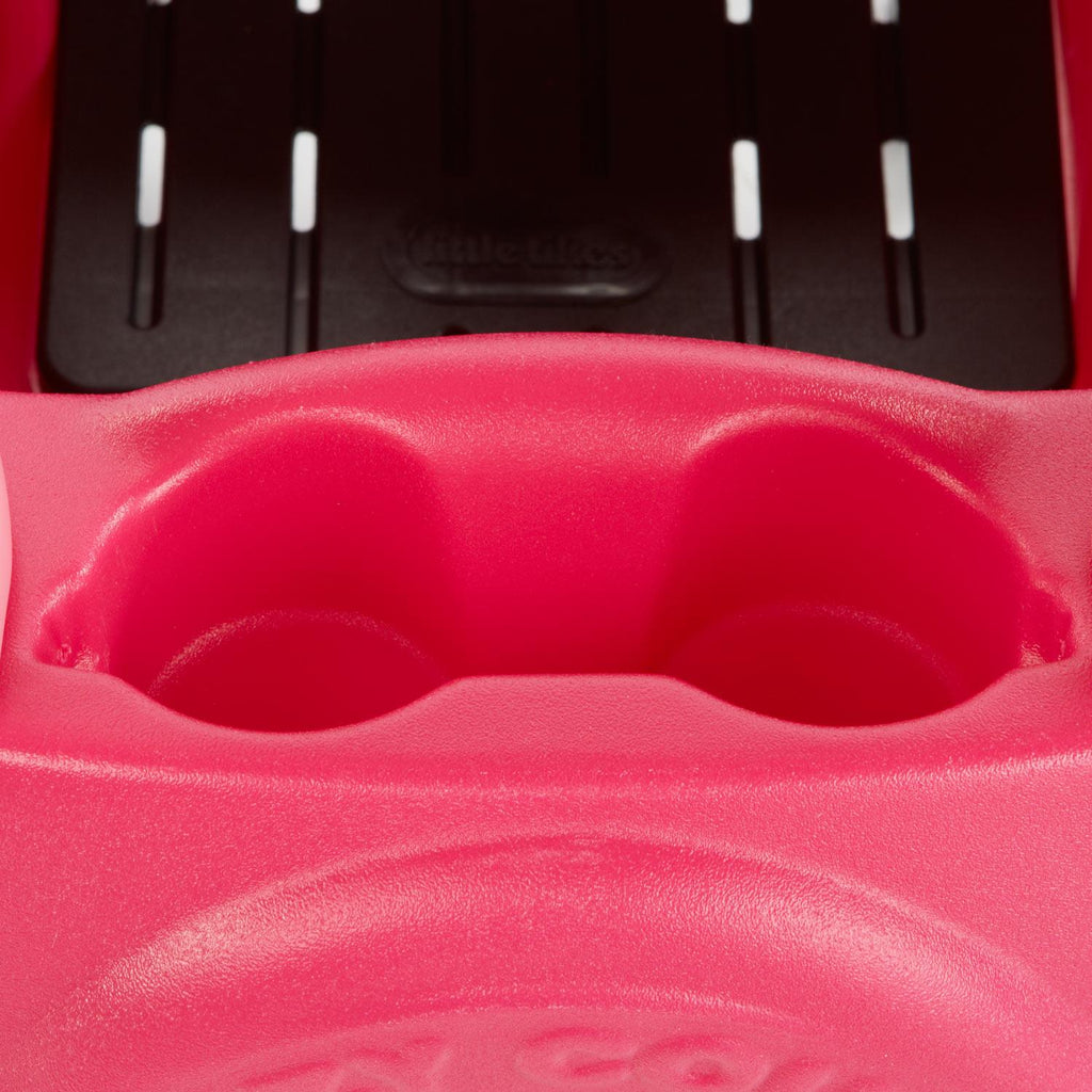 Princess Cozy Coupe - Pink Ride-On Car with Parent Push Handle