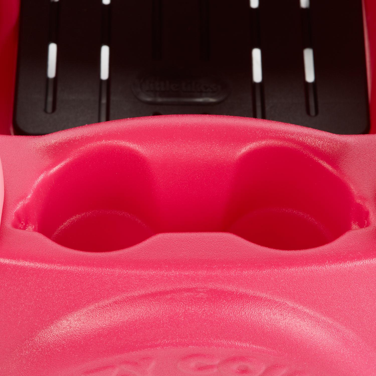 Princess Cozy Coupe - Pink Ride-On Car with Parent Push Handle