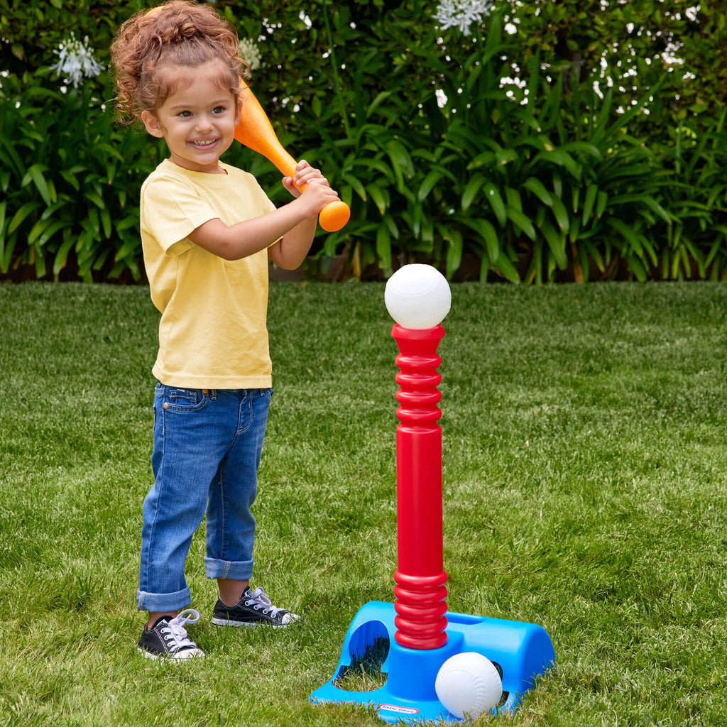 TotSports T-Ball Set - Backyard Baseball Practice Set for Young Players