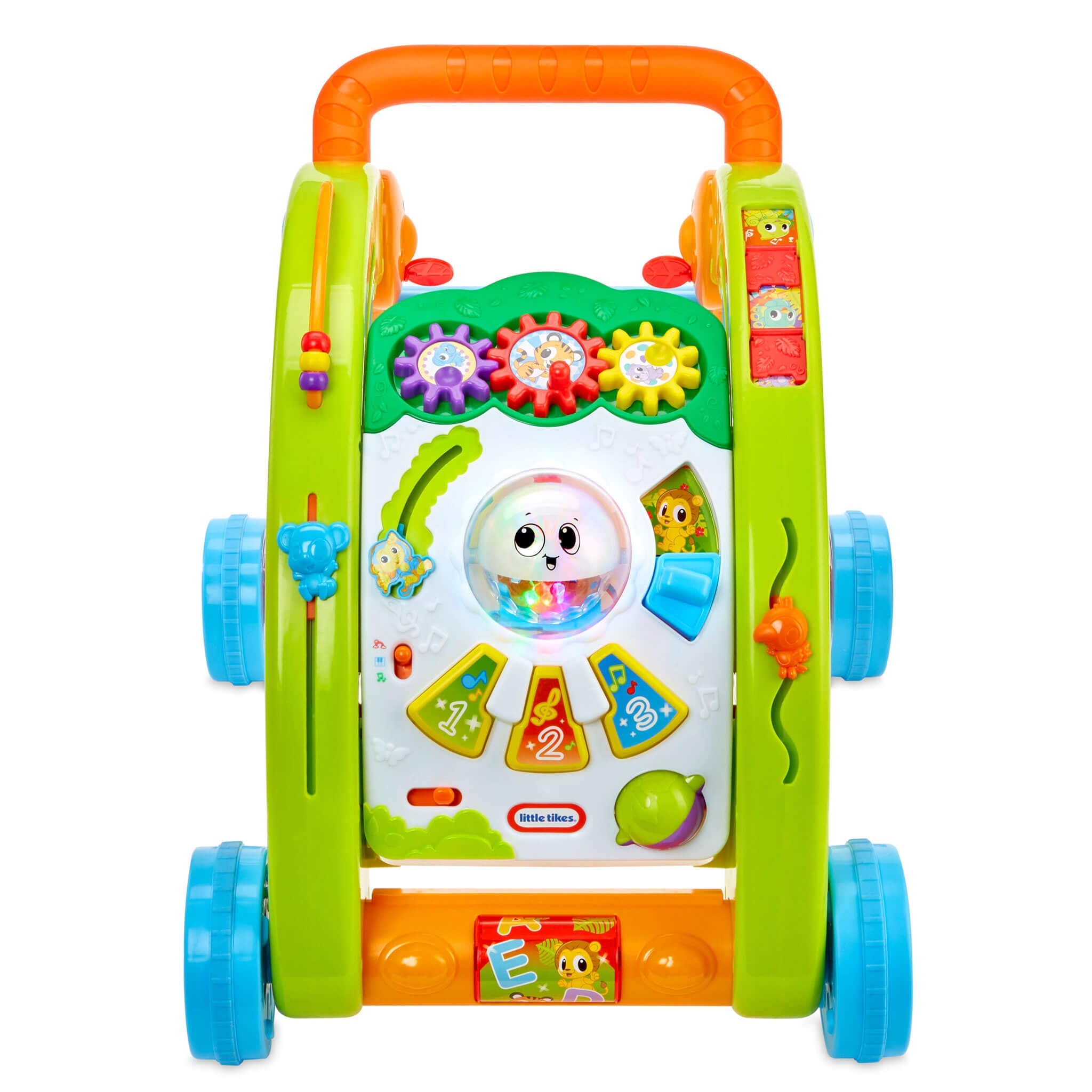 Learn and Play 3-in-1 Activity Walker - Light-Up Push Walker with Three Play Modes