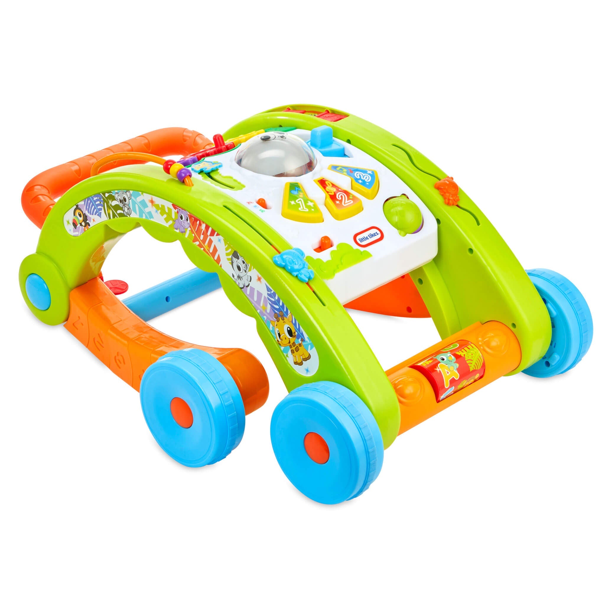 Learn and Play 3-in-1 Activity Walker - Light-Up Push Walker with Three Play Modes