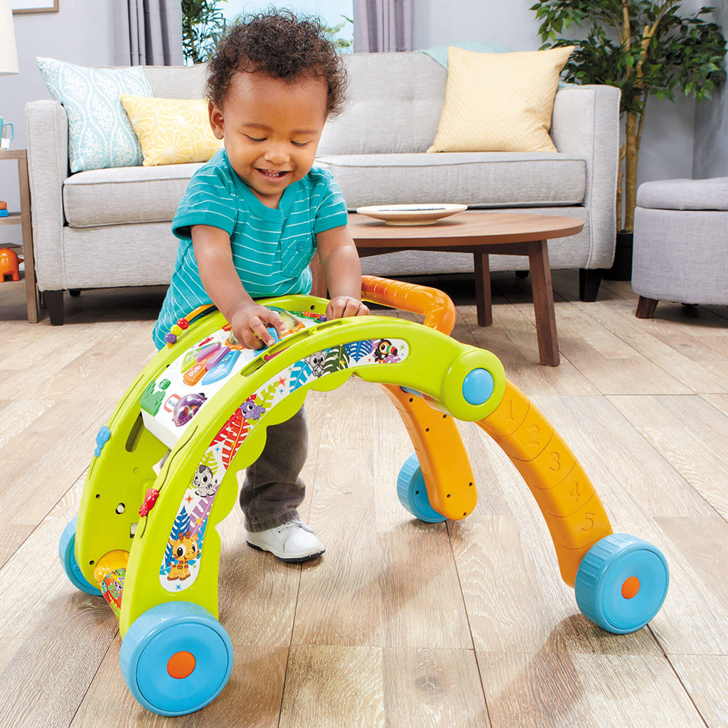 Learn and Play 3-in-1 Activity Walker - Light-Up Push Walker with Three Play Modes