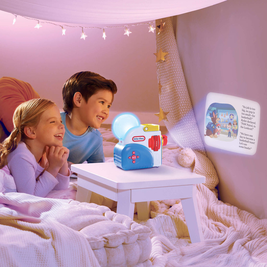 Story Dream Machine Paramount PAW Patrol Hero Collection - Three-Story Projector Pack with Chase Character