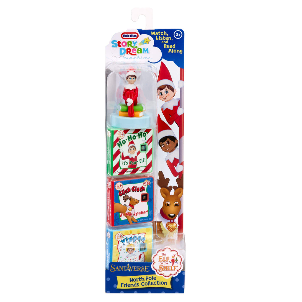 Story Dream Machine The Elf on the Shelf Santaverse North Pole Friends Collection - Holiday Story Projector Collection with Character