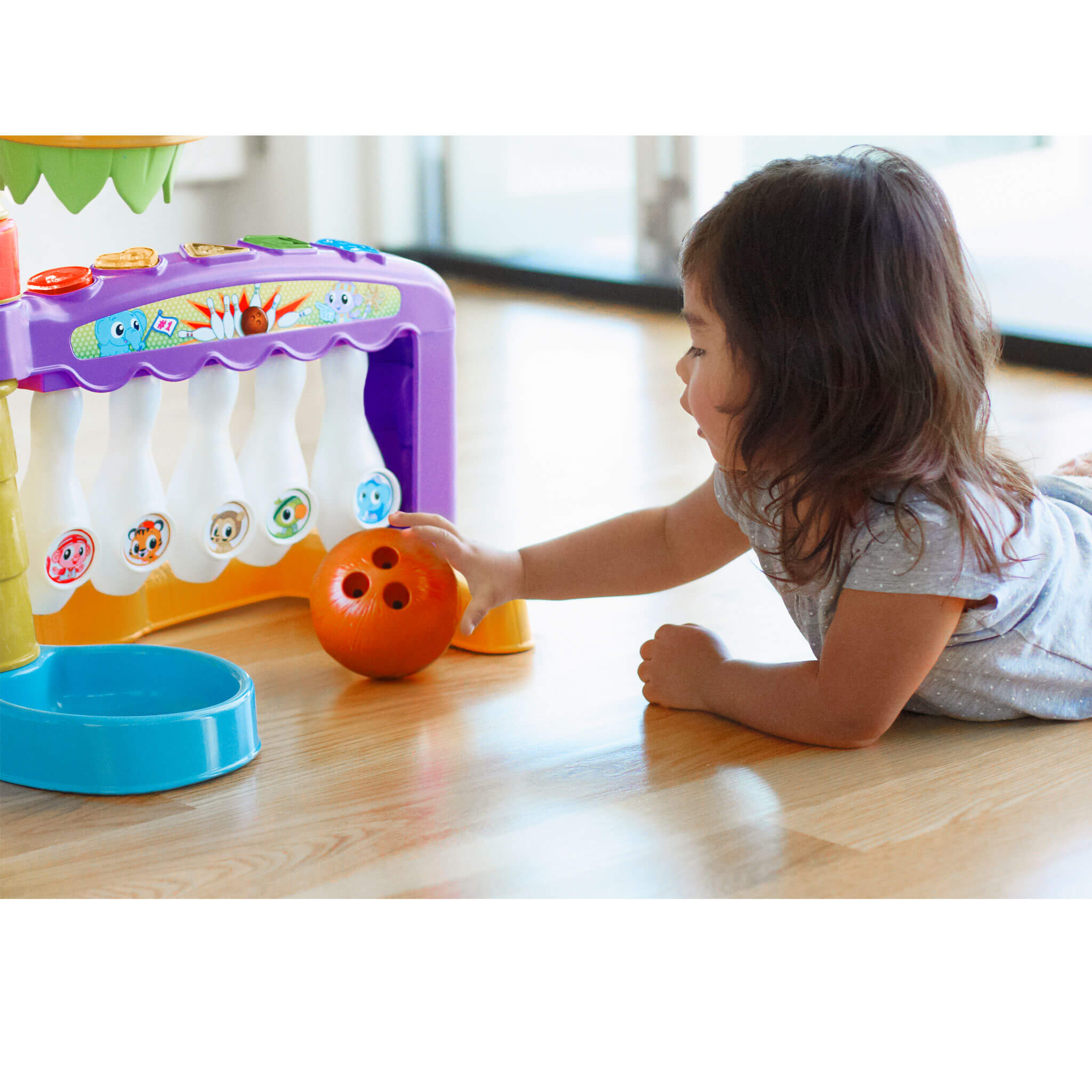 Learn and Play 3-in-1 Sports Zone - Basketball, Soccer and Bowling Activity Center