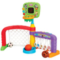Learn and Play 3-in-1 Sports Zone - Basketball, Soccer and Bowling Activity Center