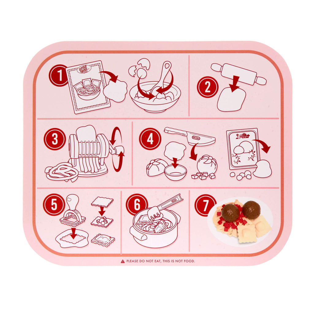 Creative Chefs Italian Restaurant Kit - Restaurant Play Set with Pasta Maker and Recipe Cards