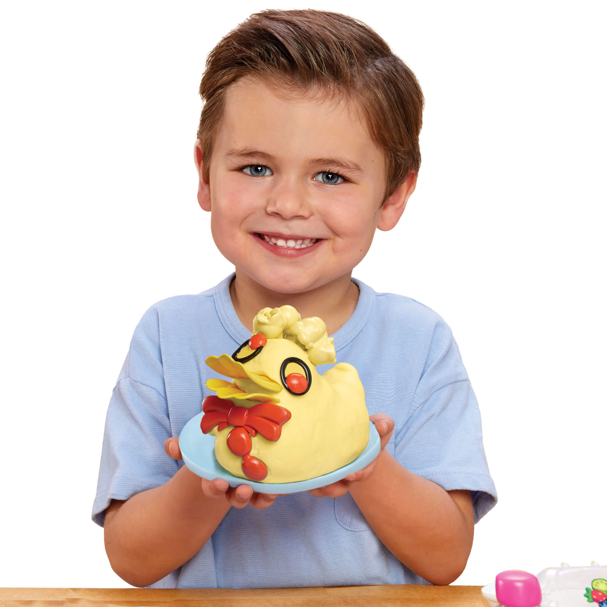 Creative Chefs Bluey - Duck Cake Kit - Pretend Baking Kit with Recipe Cards and Play Ingredients