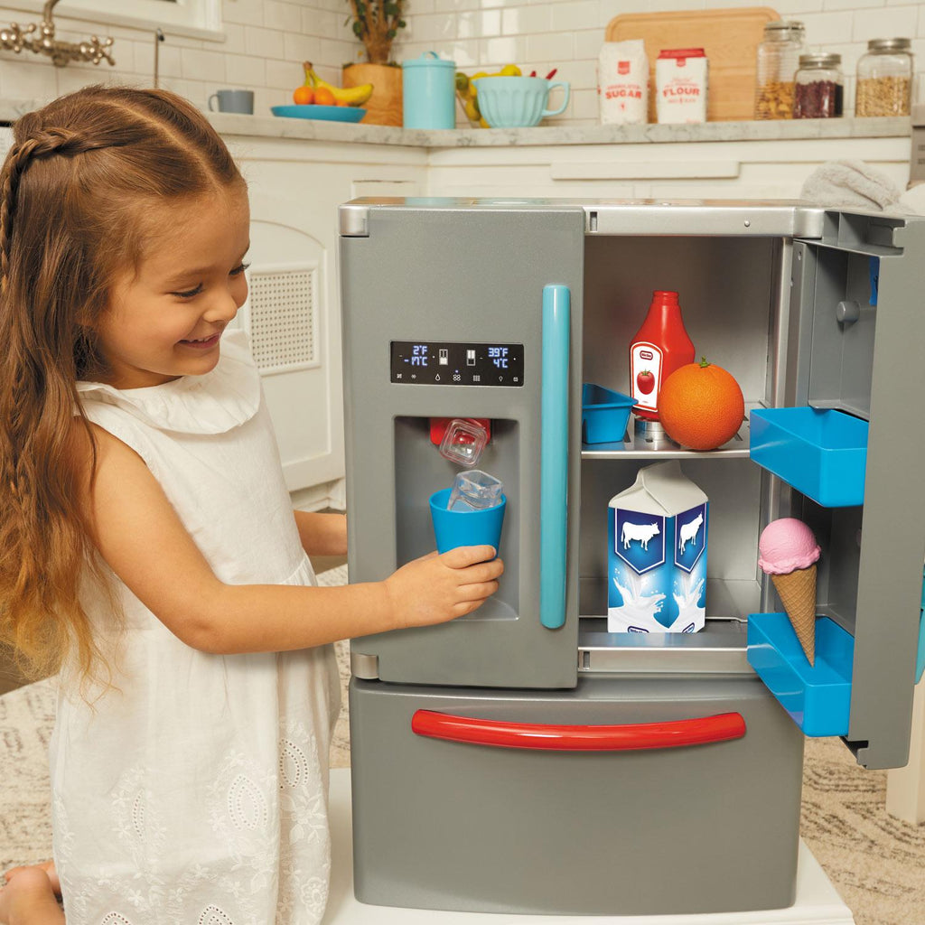 First Fridge - Realistic Pretend Kitchen Fridge with Accessories