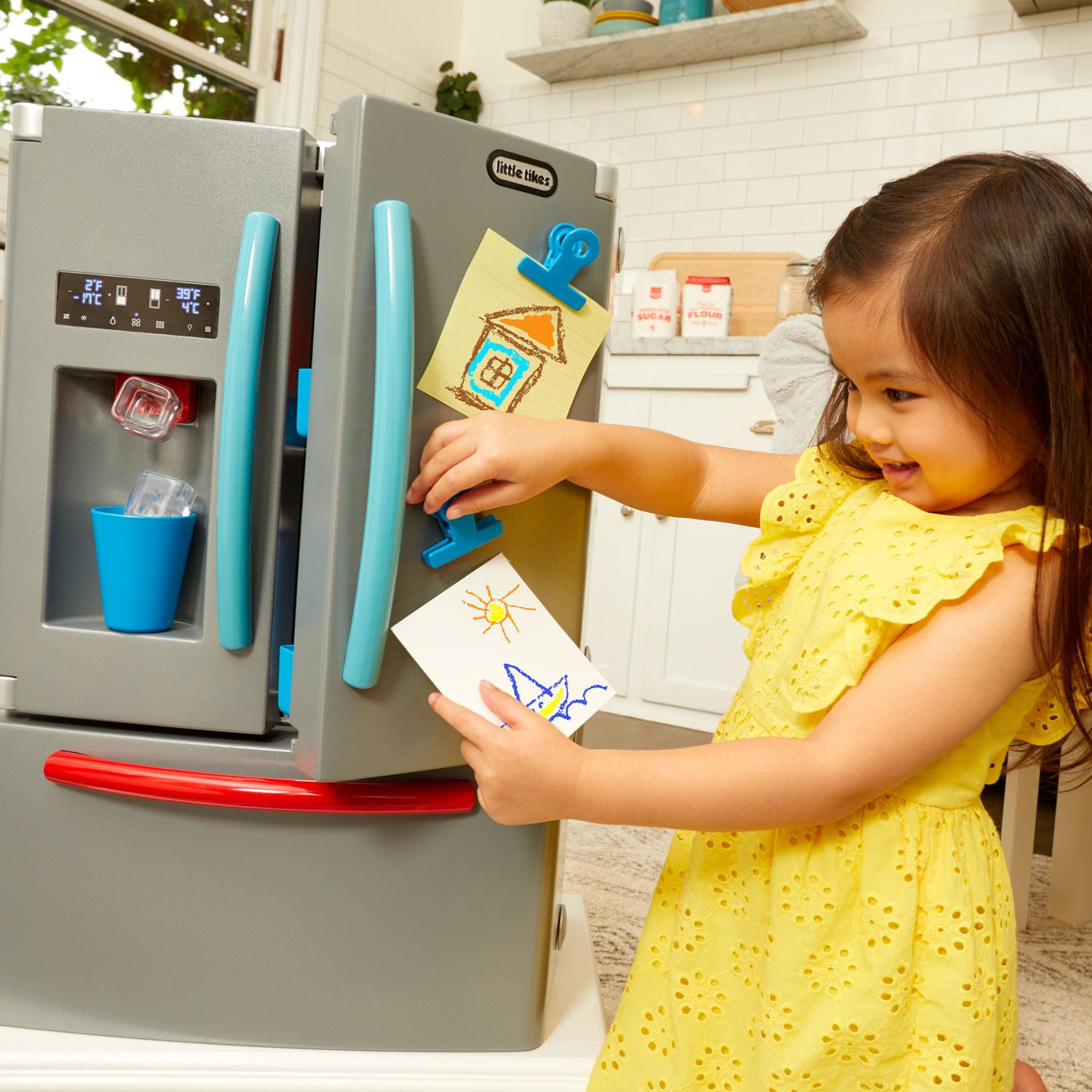 First Fridge - Realistic Pretend Kitchen Fridge with Accessories