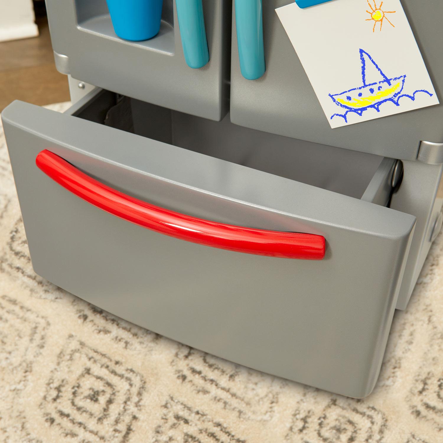 First Fridge - Realistic Pretend Kitchen Fridge with Accessories