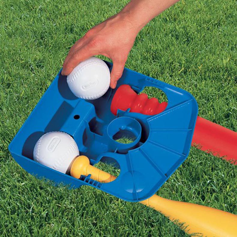 TotSports T-Ball Set - Backyard Baseball Practice Set for Young Players
