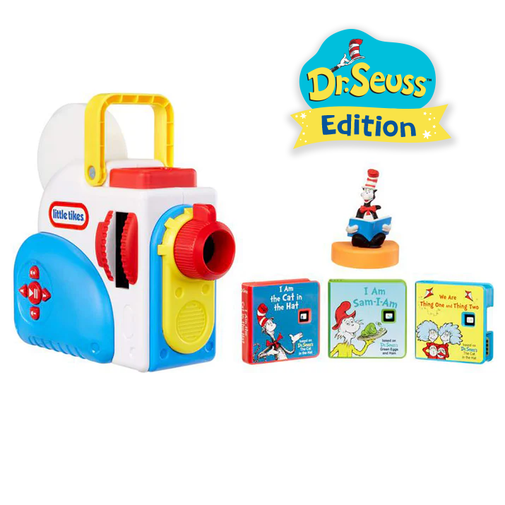 Story Dream Machine Dr. Seuss Starter Pack - Story Projector Pack with Three Dr. Seuss Tales